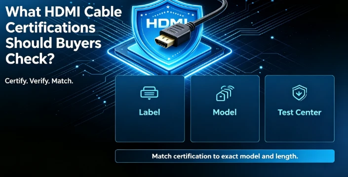 What HDMI Cable Certifications Should Buyers Check? What HDMI Cable Certifications Should Buyers Check?